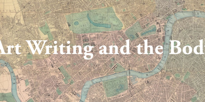Art Writing and the Body