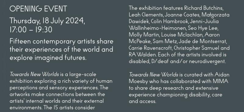 Towards New Worlds