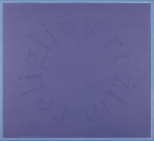 MDawidek_From the Correspondences Cicle_RE_Wislawa Szymborska_own technique_60x65cm_Poznan2009 